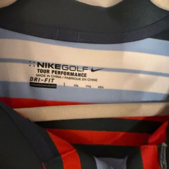 Nike Multicolor Striped Polo Shirt - Picture 3 of 3
